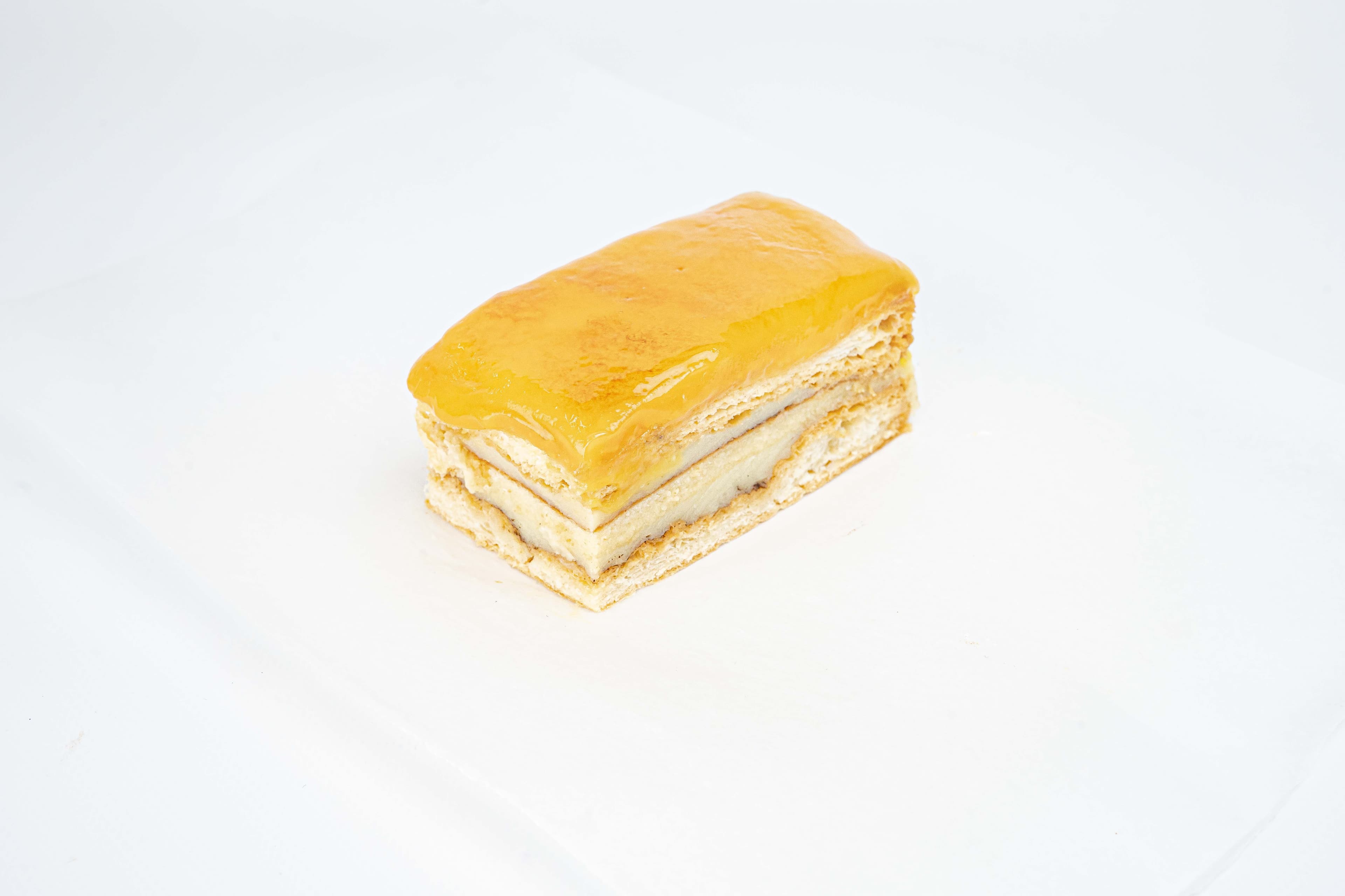 Milhojas de Yema Tostada