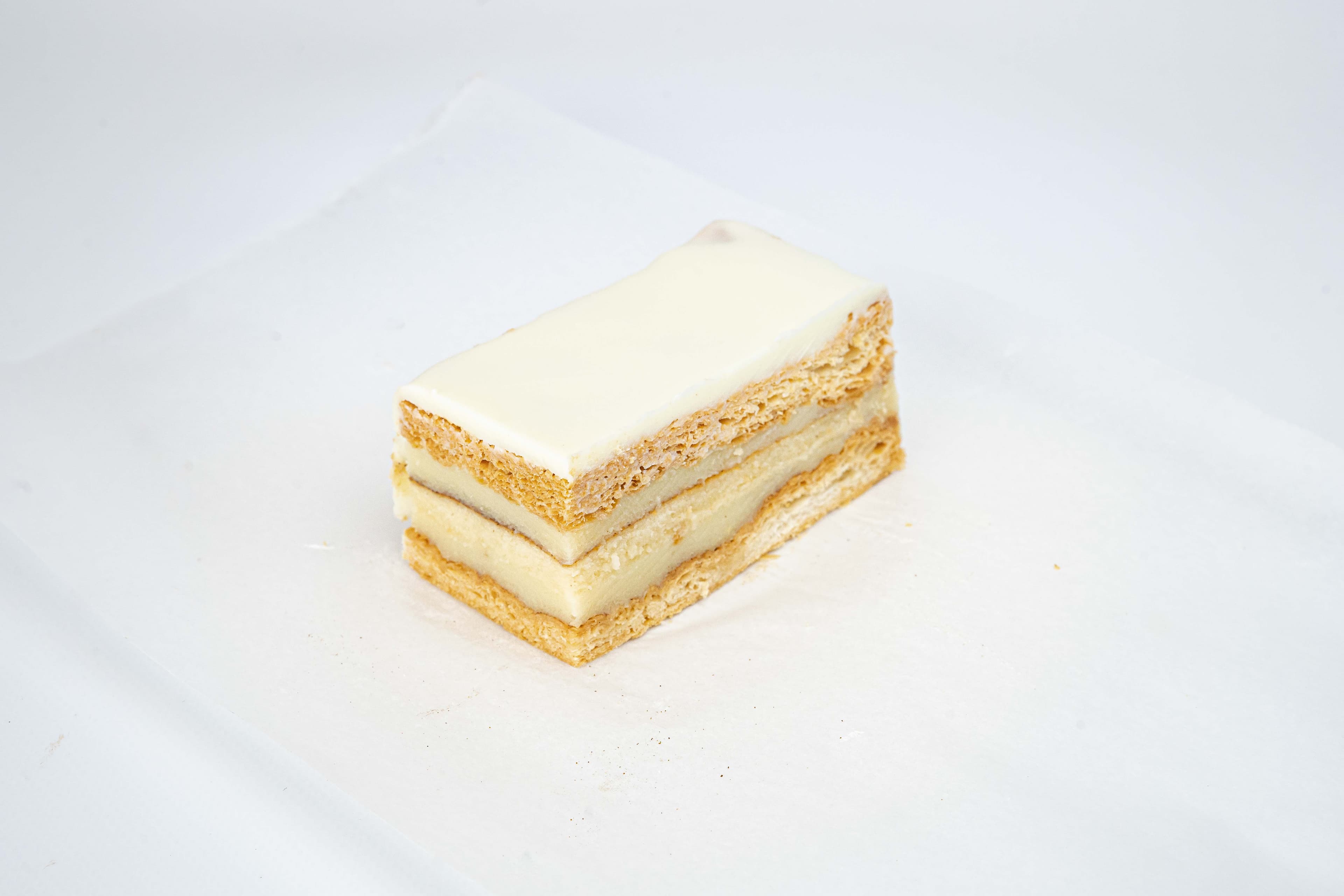 Milhojas de Chocolate Blanco